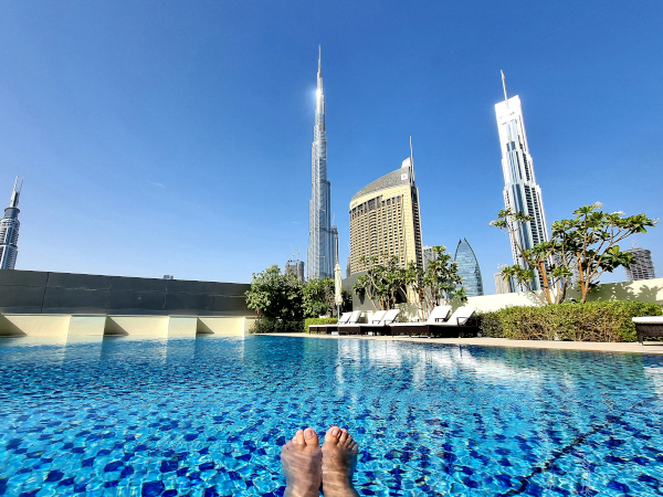 Dubai Mall Access - Park and Palace View