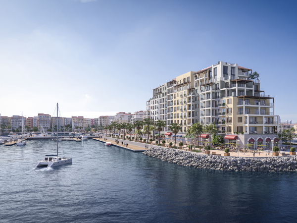 Exclusive 3-bedroom apartment at the Marina